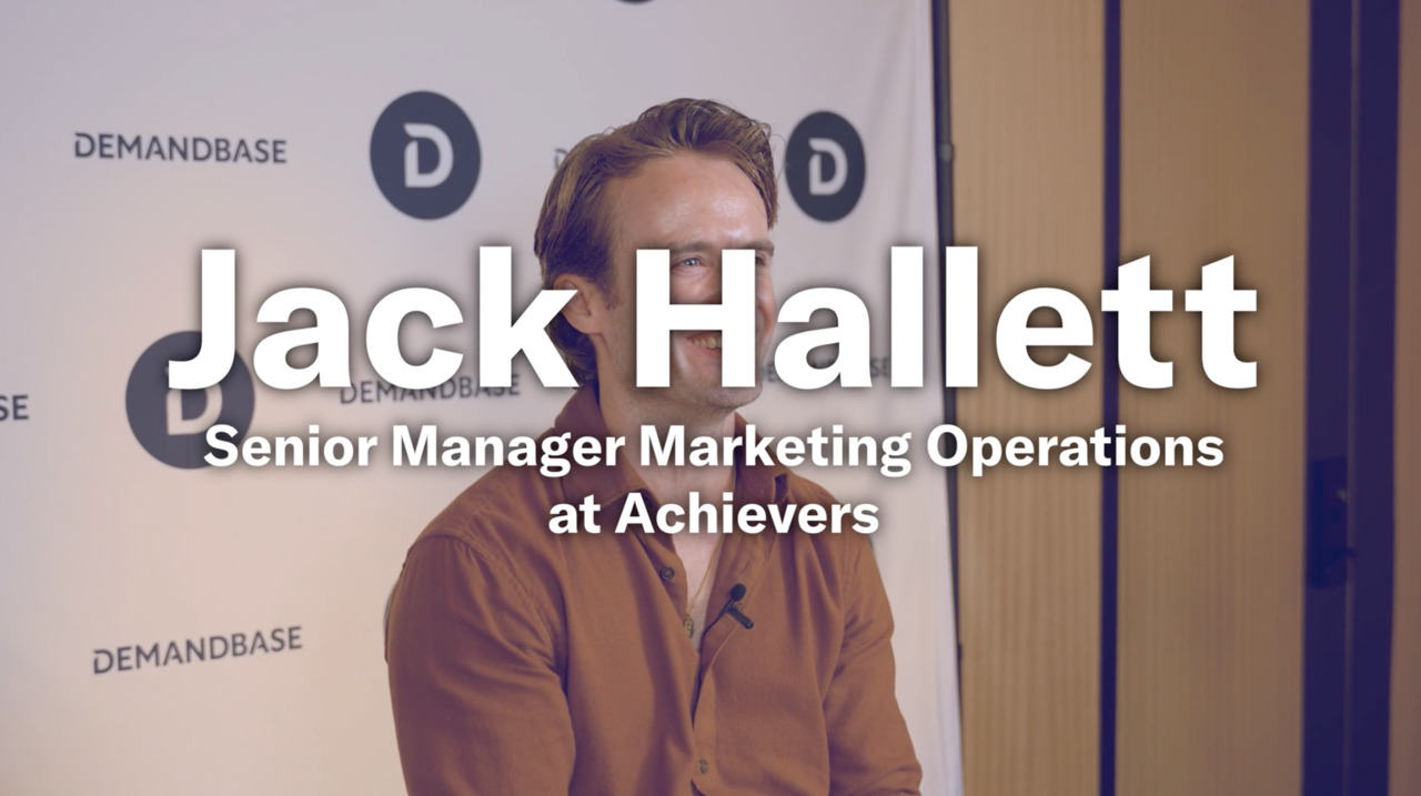 Achievers - Customer Success Story (Jack Hallett - Senior Marketing Operations Manager)