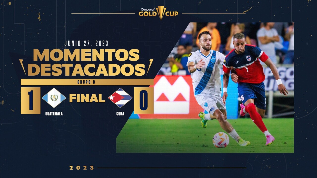 Gold Cup Group D result, recap: Guatemala 1, Cuba 0