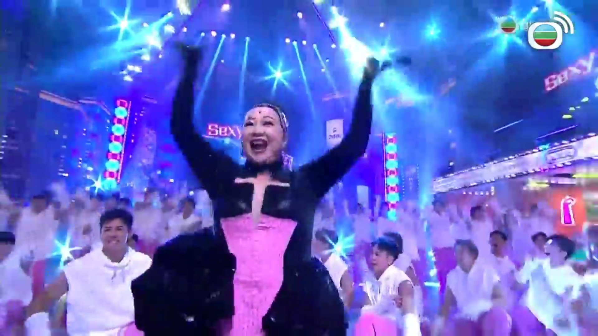 【56台慶精華】網絡神曲 Nancy Dance-TVB 56th Anniversary Gala Clip 08
