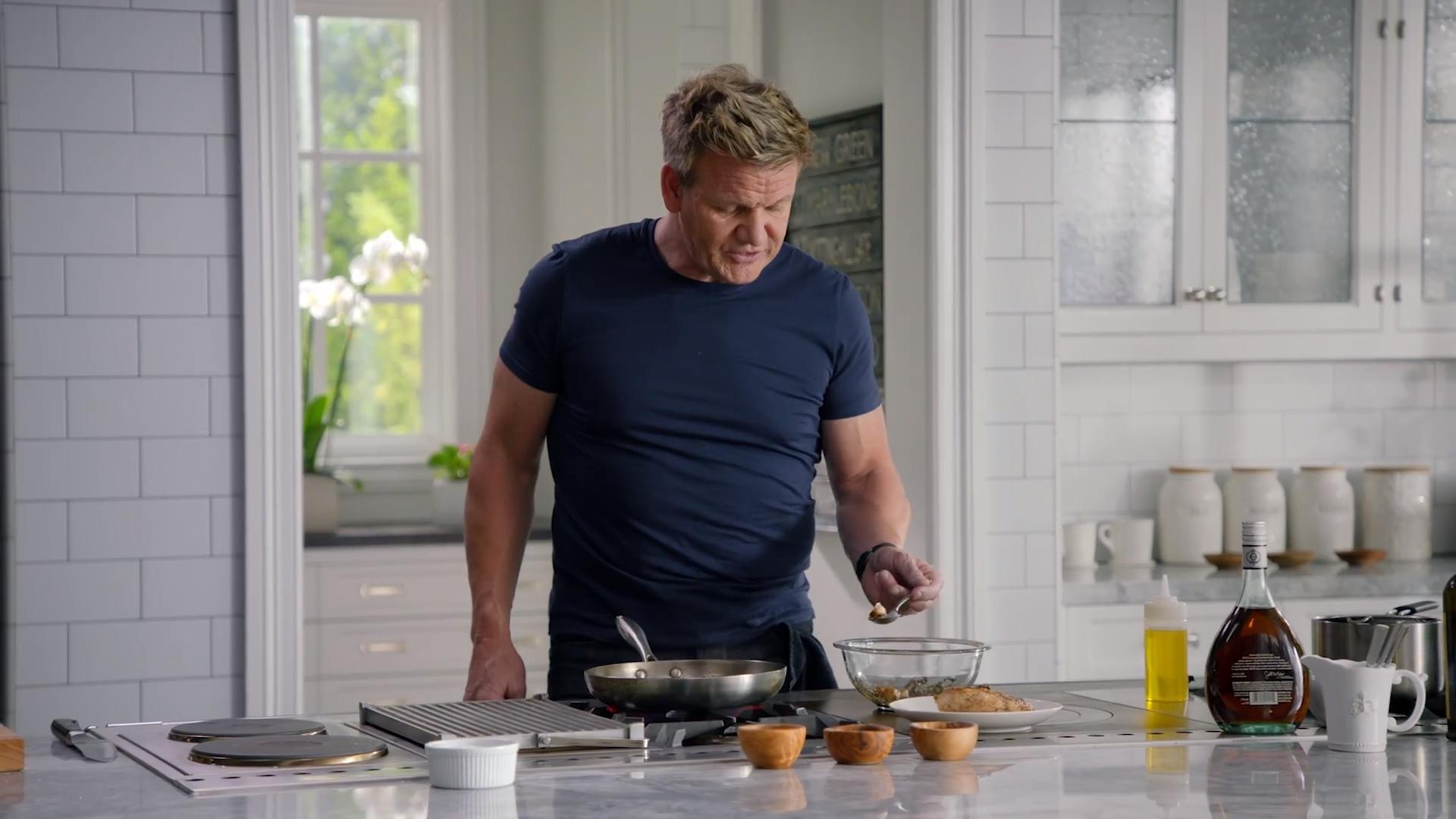 Chef Gordon Ramsay cooks with these pans in his…