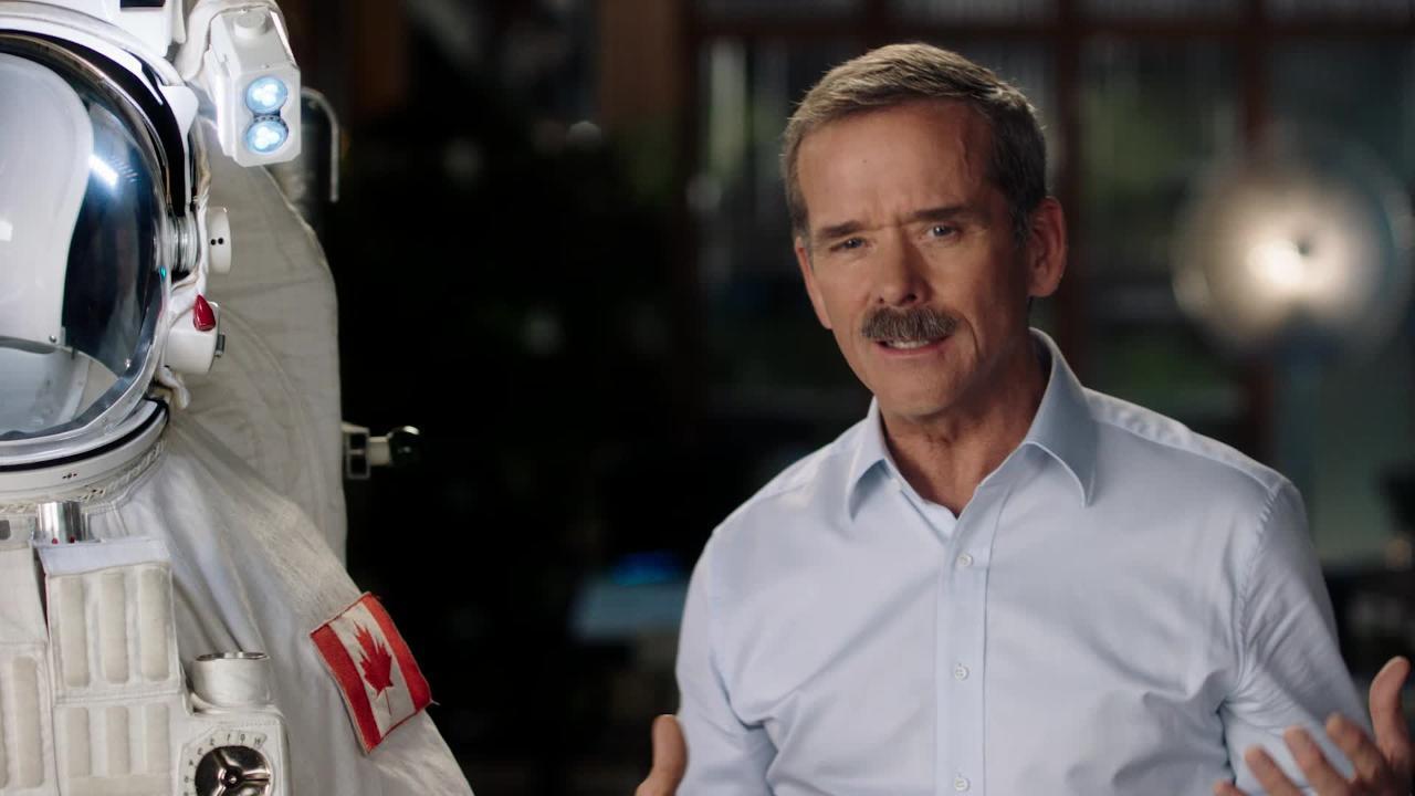 Chris Hadfield on building a better spacesuit