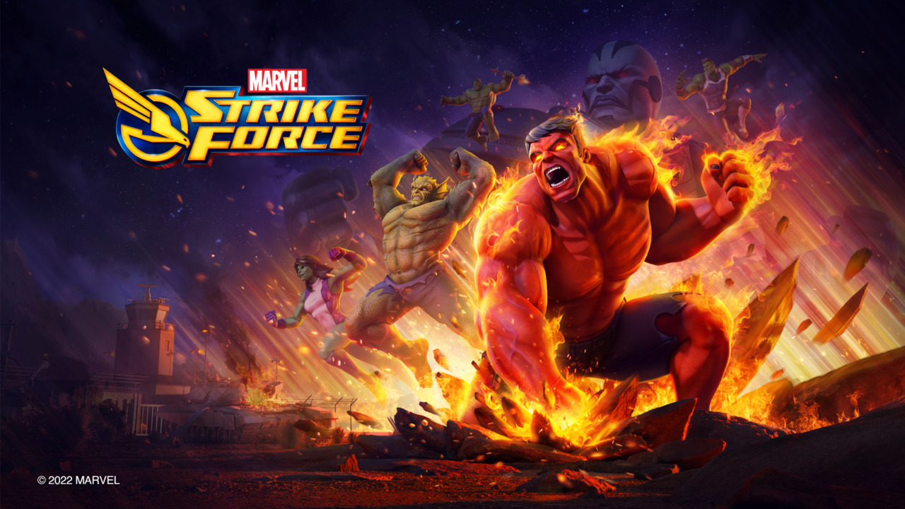 Marvel Strike Force - X-Men screenshots only.