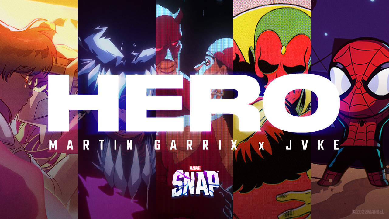 Martin Garrix and JVKE Release Super Hero Studded Video for Their Anthem  Track 'Hero' Inspired by the Hit Game MARVEL SNAP | Marvel
