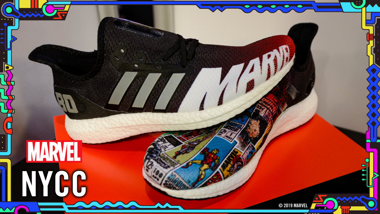 Unveiling the new Adidas x Sneakers for Marvel at NYCC 2019! Marvel