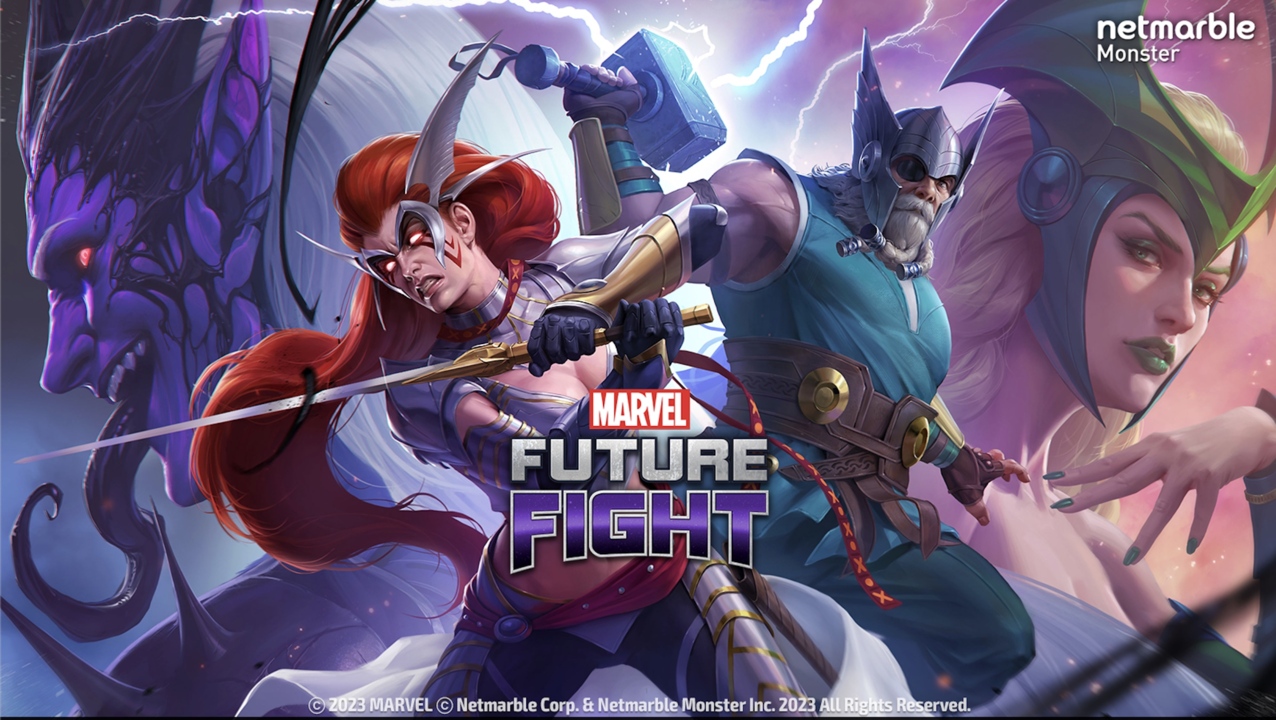 Thor v Doom- GIF Battle - MARVEL Future Fight