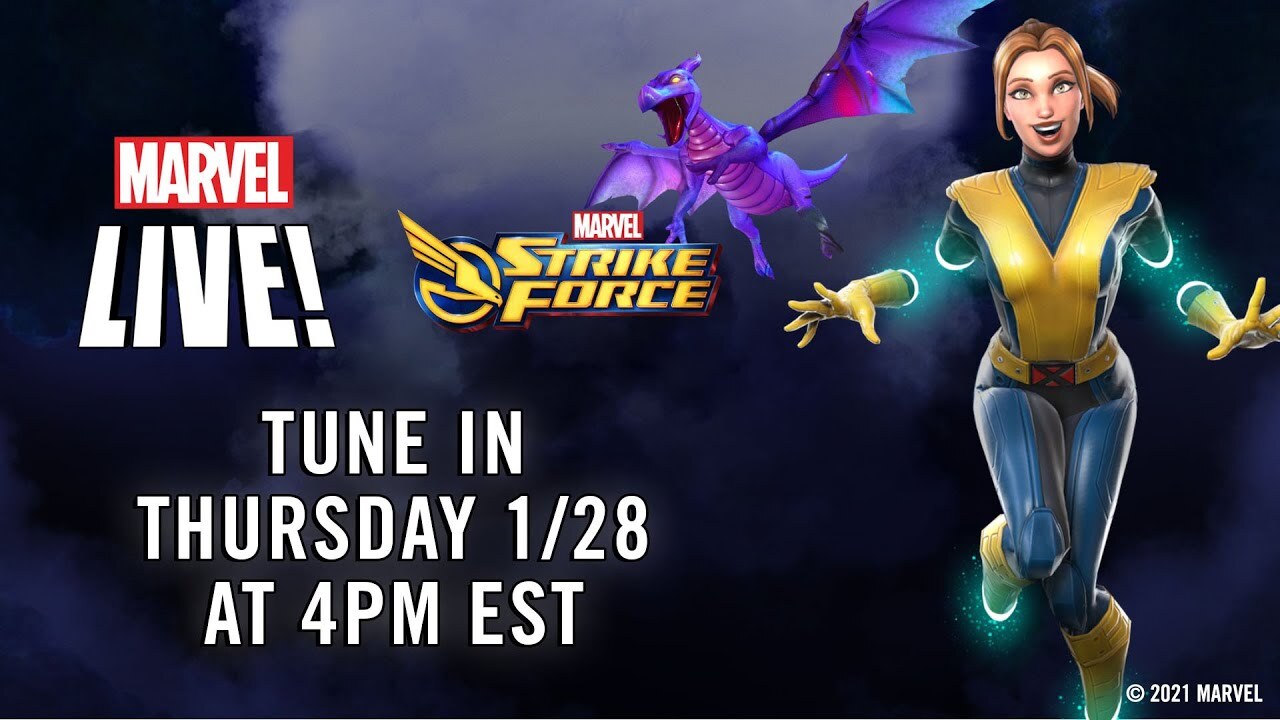 I'm streaming Marvel Strike Force this Saturday at 11AM ET on