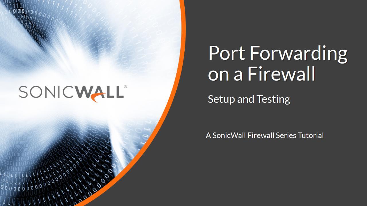 How to integrate Analyzer software with a SonicWall Appliance