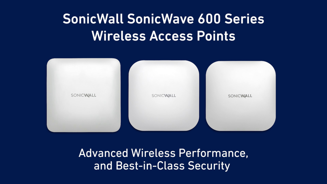 Borne WiFi sécurisée SonicWave 681 WiFi 6