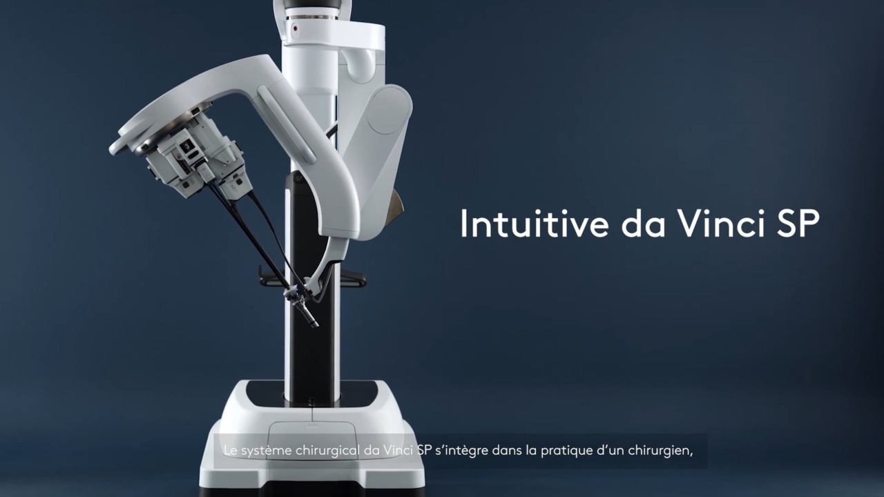 Da Vinci SP en mouvement