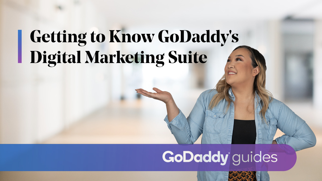 GoDaddy Help Center HowTo Video Getting to Know GoDaddy's Digital