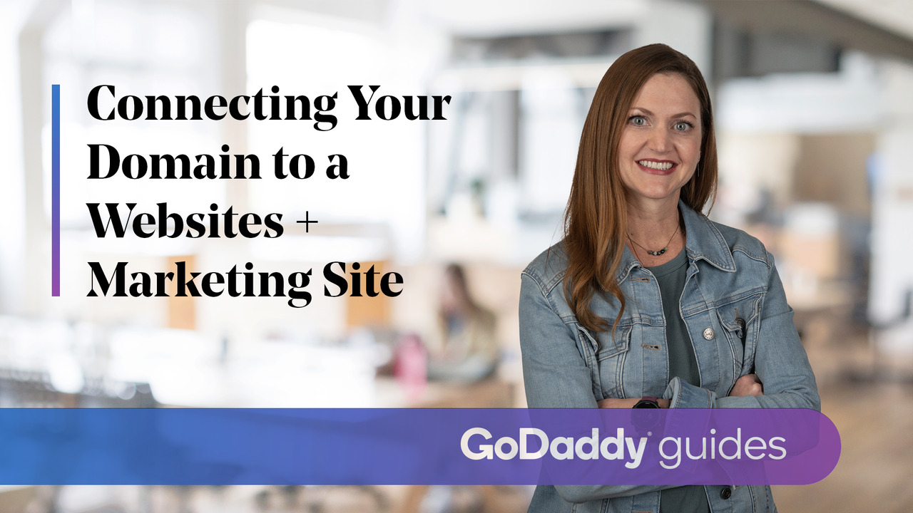 GoDaddy Help Center - How-To Video - Connecting Your Domain To A ...