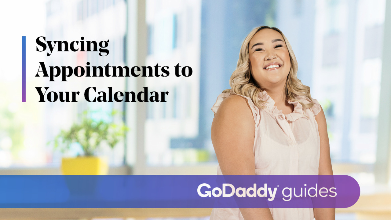 Syncing Appointments to Your Calendar GoDaddy Videos