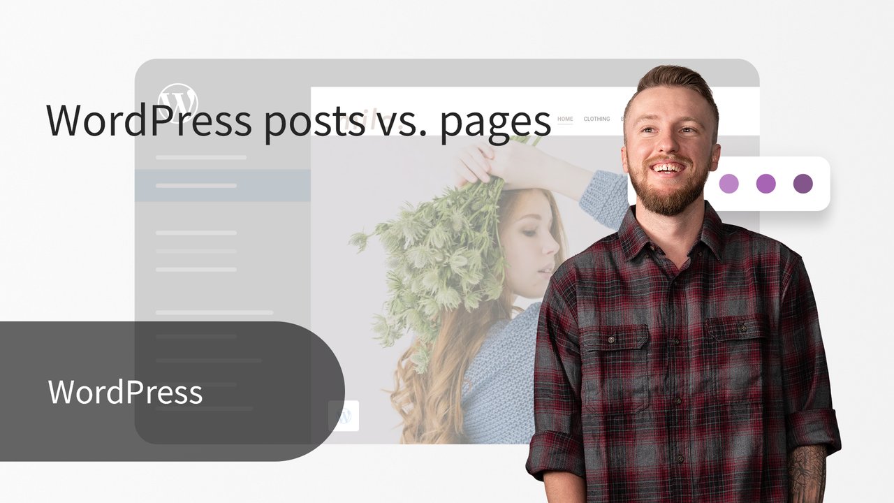 GoDaddy Help Center - How-To Video - WordPress posts vs. pages