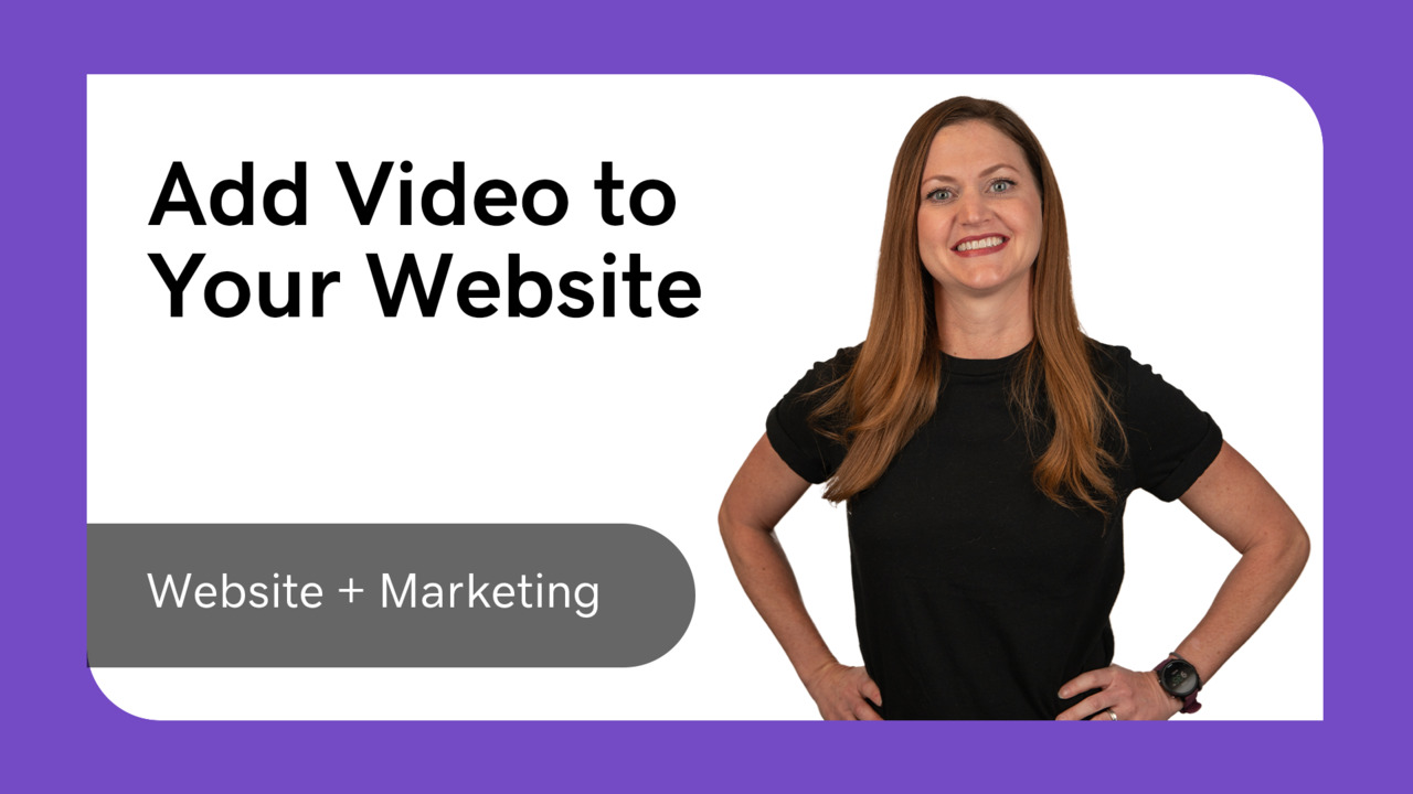 GoDaddy Help Center - How-To Video - Add Video To Your Website