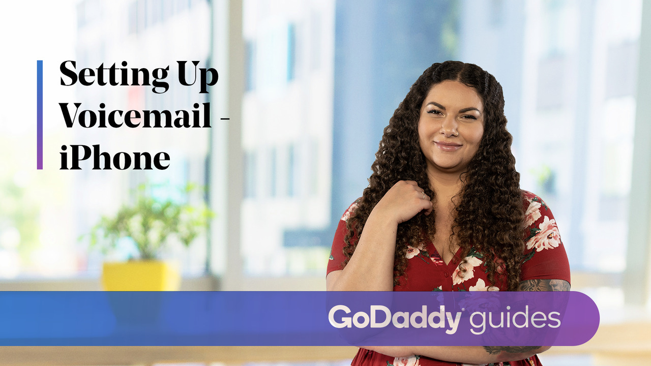 godaddy email setting for iphone