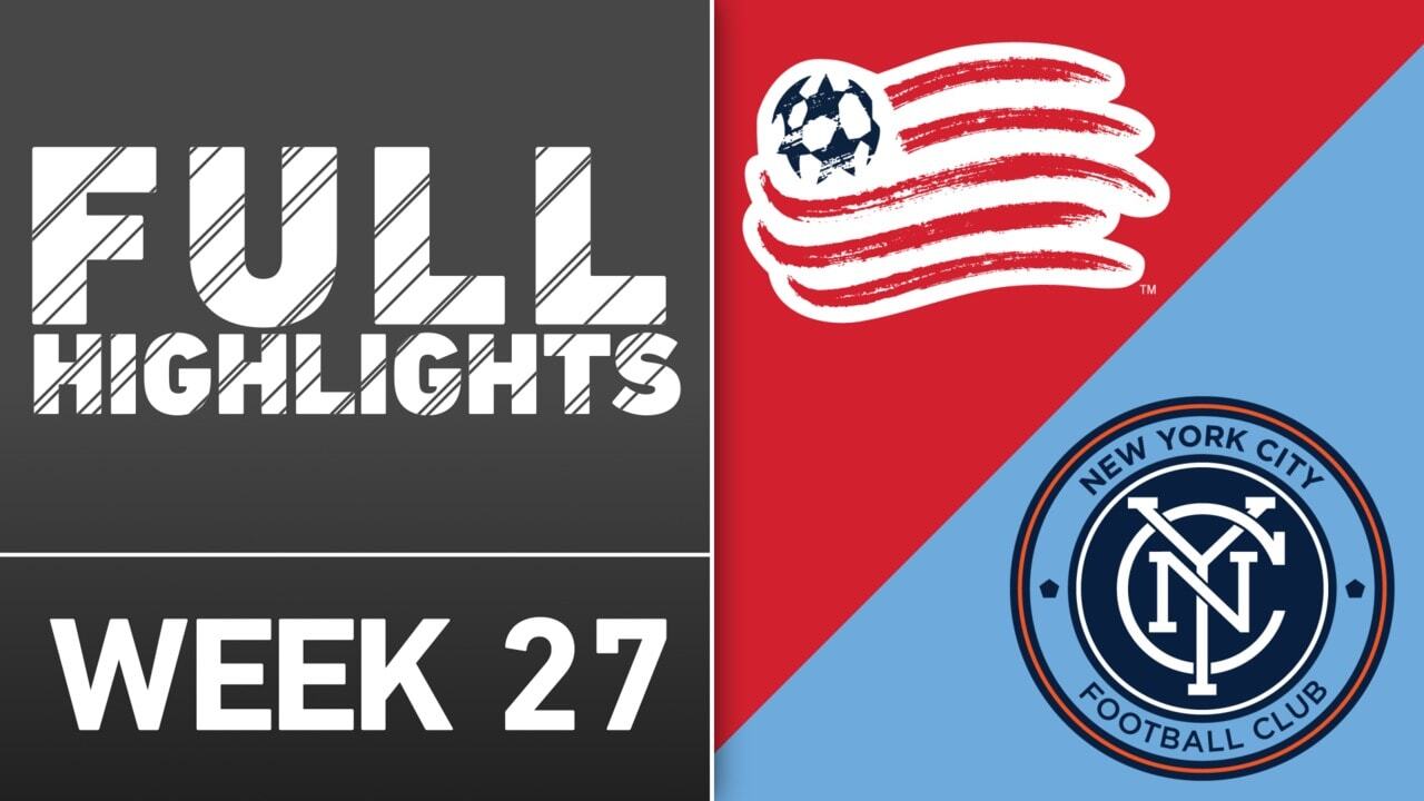 HIGHLIGHTS, New England Revolution 3-1 New York City FC, 4-minute  Highlights