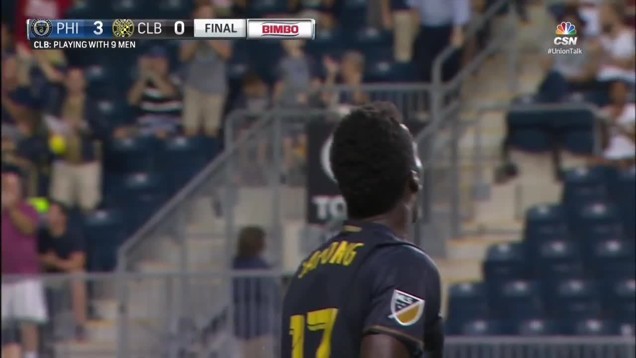 Philadelphia Union Explode for 3-0 Win Against Columbus Crew SC