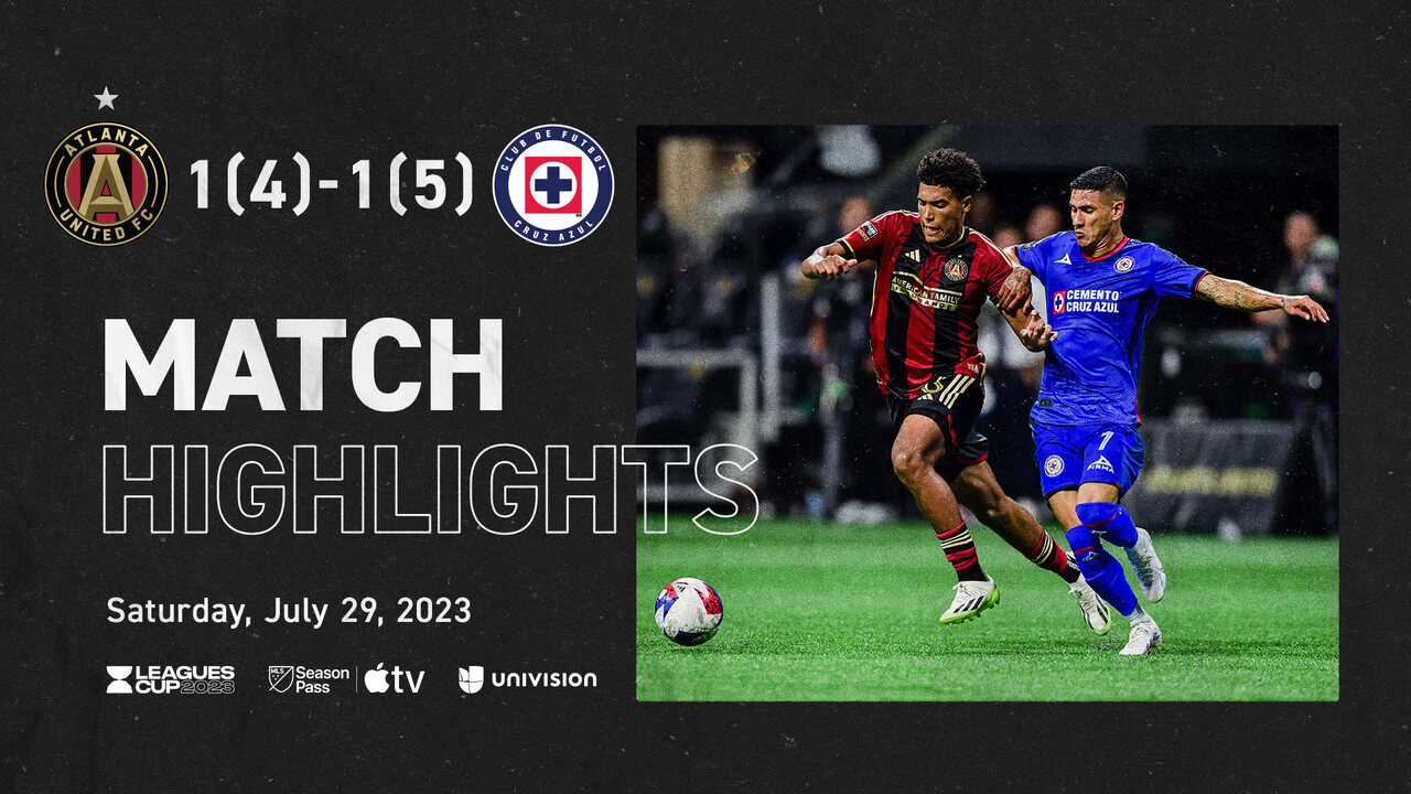 Atlanta United fall to Cruz Azul on penalty kicks in the second