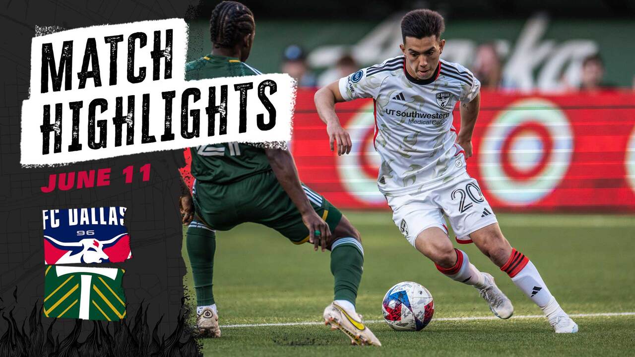 HIGHLIGHTS: FC Dallas vs. Portland Timbers