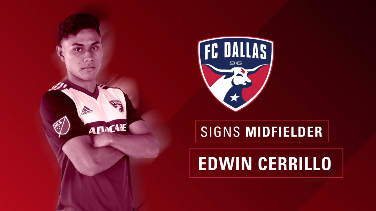 Edwin Cerrillo FC Dallas Autographed Fanatics Authentic Match-Used #6 Red  Jersey from the 2022 MLS