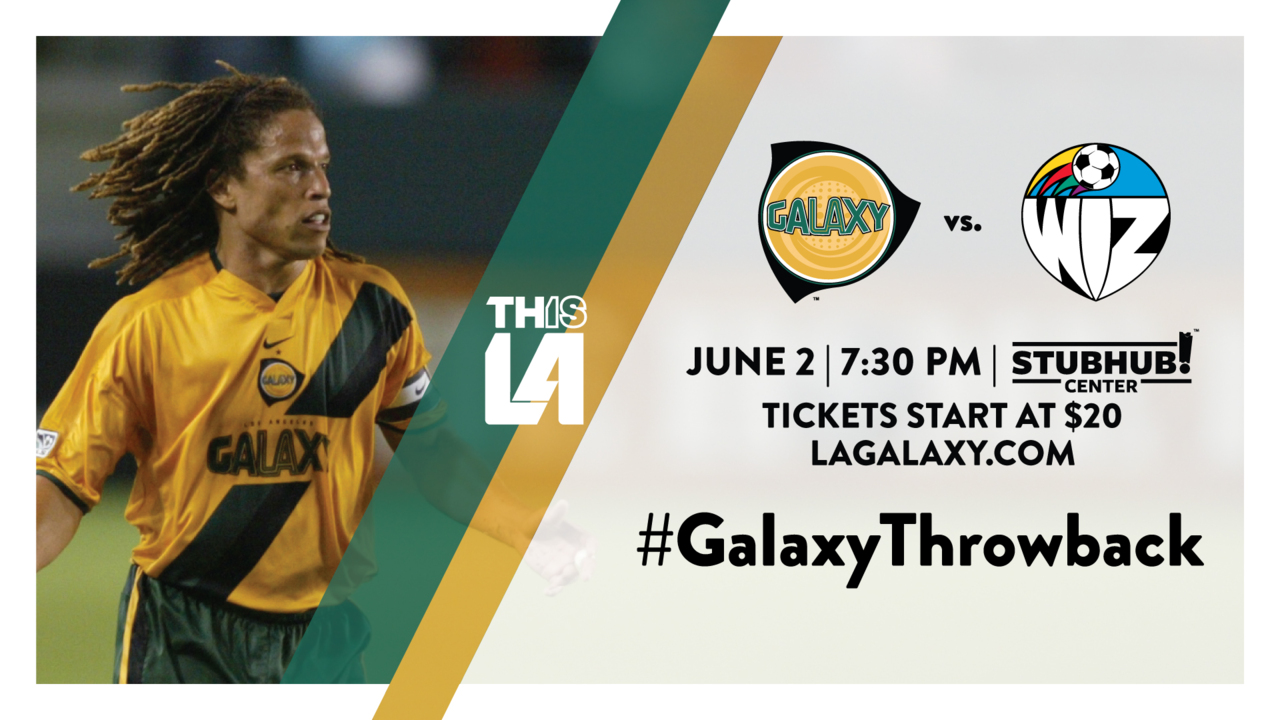 LA Galaxy to host #GalaxyThrowback Night during June 2 match vs. Sporting  KC