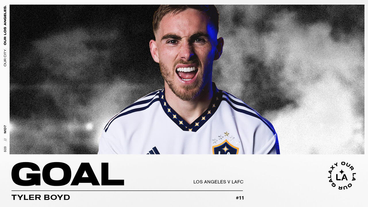 GOAL: Tyler Boyd scores his first LA Galaxy goal FROM DISTANCE