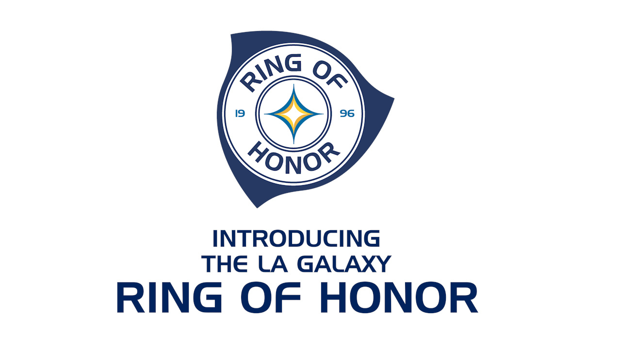 LA Galaxy honor club legends Cobi Jones, Mauricio Cienfuegos and