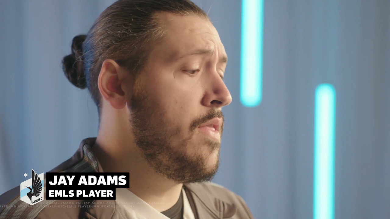 Sit Down with eMLS Player Jay Adams | Minnesota United FC, image size:1280x720