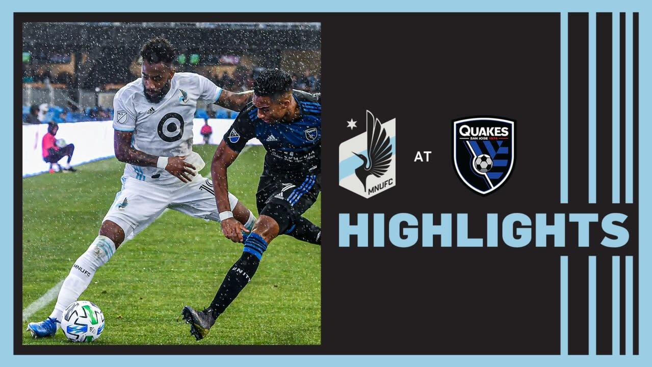 HIGHLIGHTS: San Jose Earthquakes vs. Minnesota United FC