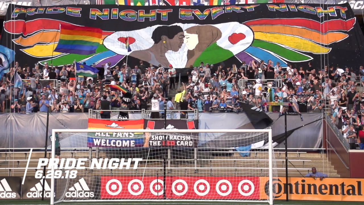 Minnesota United Celebrates PRIDE