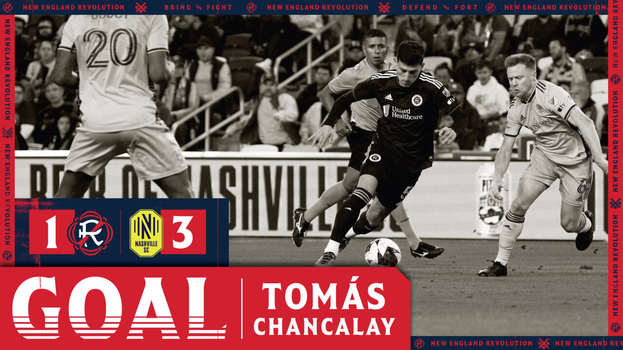 GOAL  Tomás Chancalay opens the scoring for the Revolution 