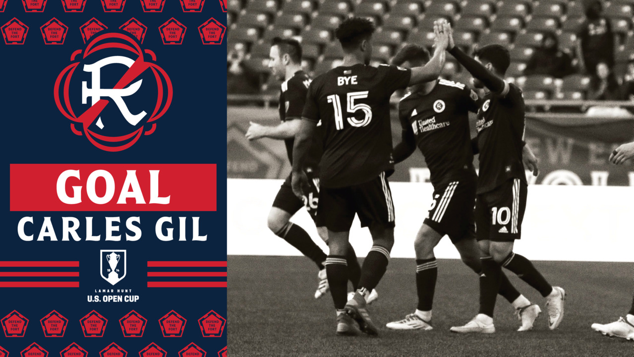 2022 US Open Cup Round 4: Carles Gil of New England Revolution