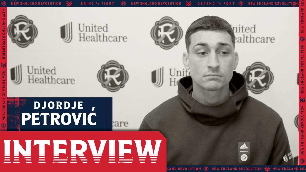 New England Revolution goalkeeper Djordje Petrovic has his eyes on