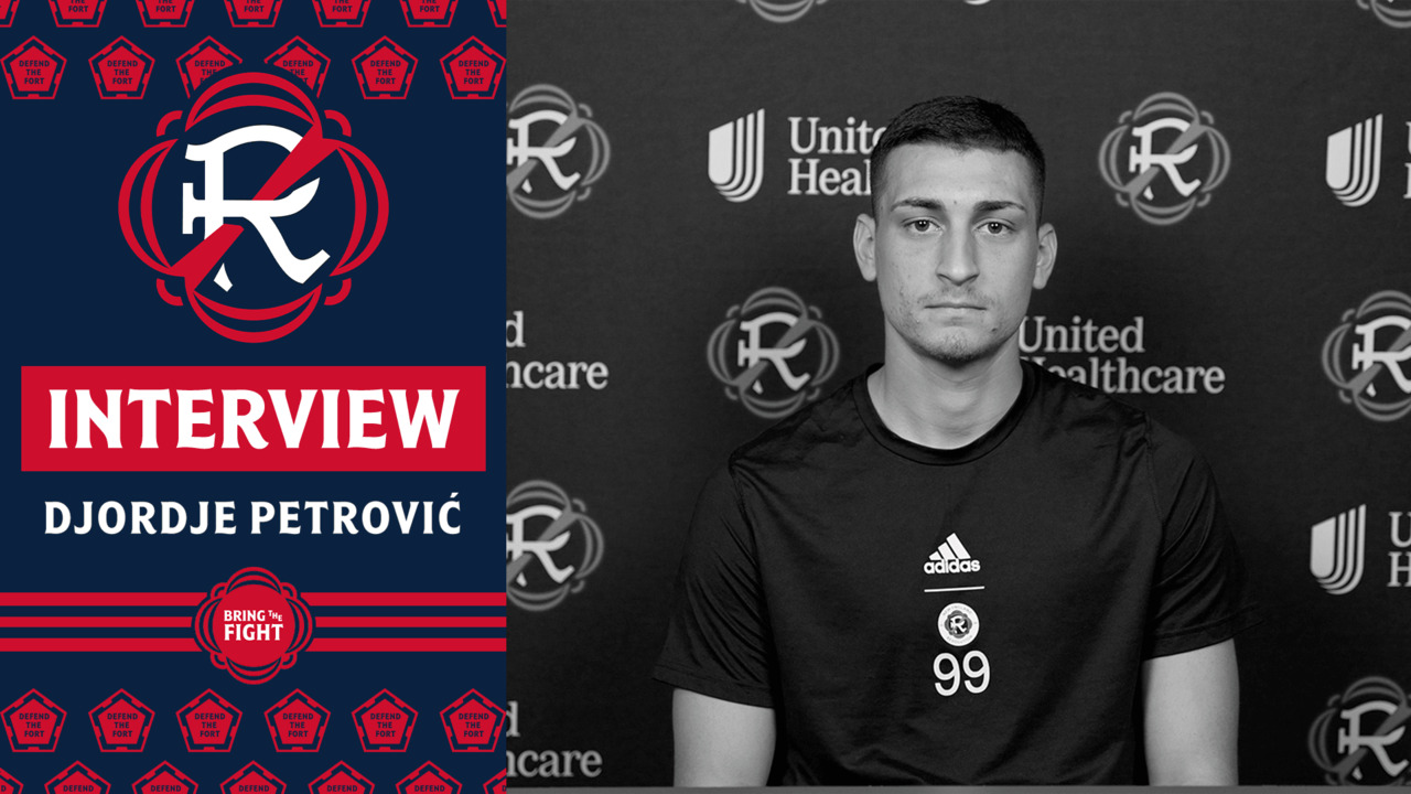 New England Revolution goalkeeper Djordje Petrovic has his eyes on