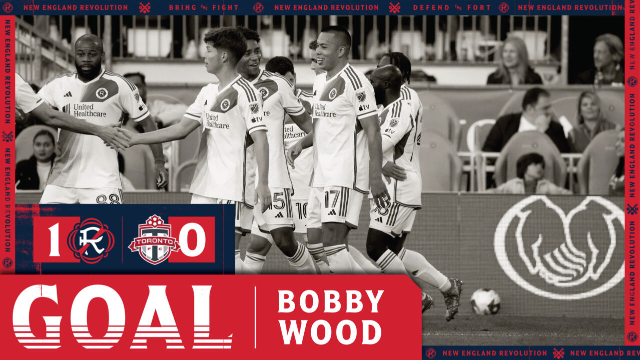 New England Revolution on X: OH MY LORD, BOBBY WOOD!   / X