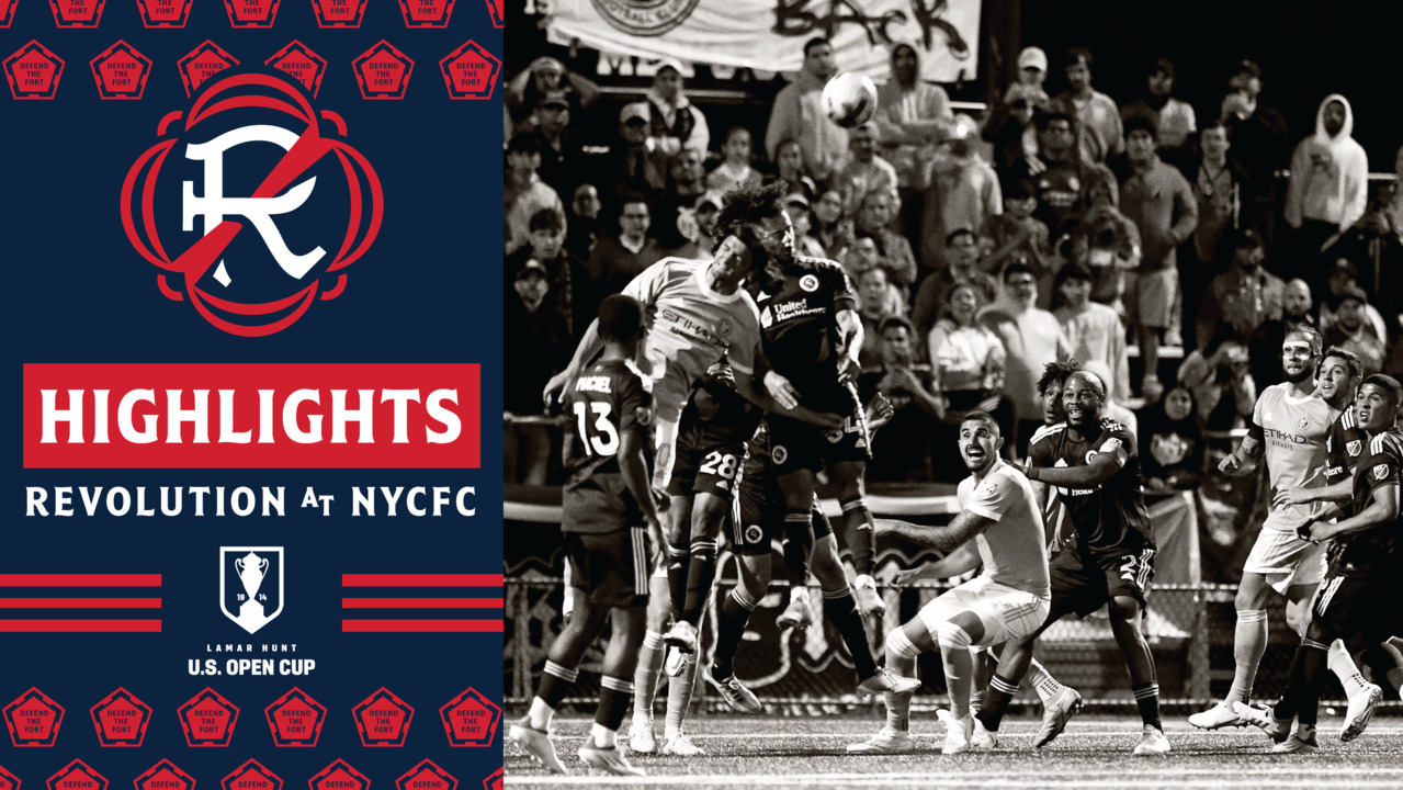 2022 US Open Cup Round 5: NYCFC's OT winner helps MLS Cup champs edge New  England Revs