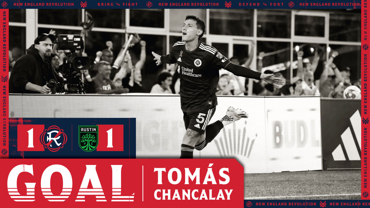 GOAL  Tomás Chancalay opens the scoring for the Revolution 