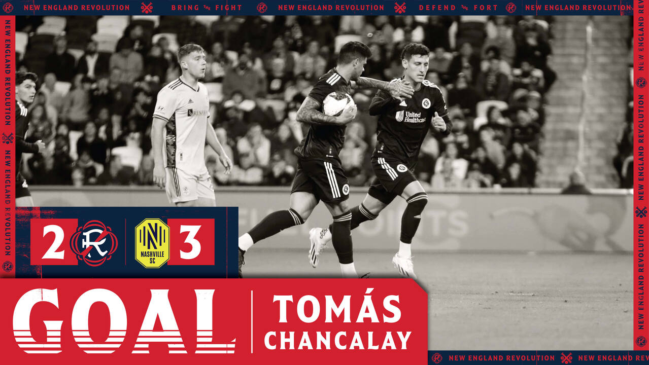 GOAL  Tomás Chancalay opens the scoring for the Revolution 