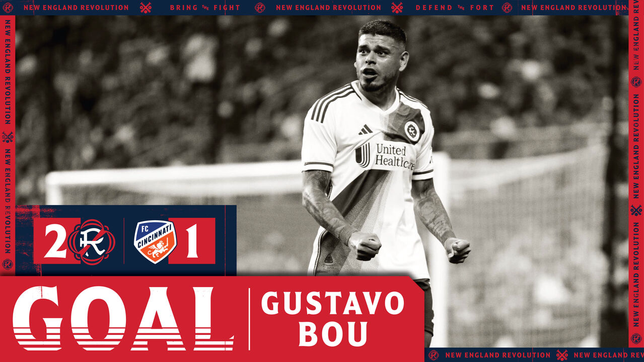 Revolution segue em frente na U.S. Open Cup ao golear Cincinnati FC, 5-1;  regressa ao campeonato no domingo em Atlanta