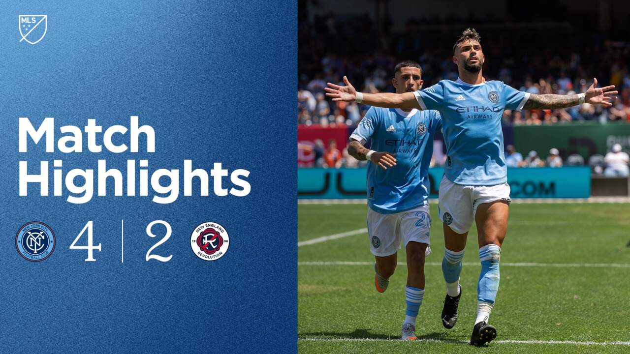 Match Highlights | NYCFC 4-2 New | New York City FC