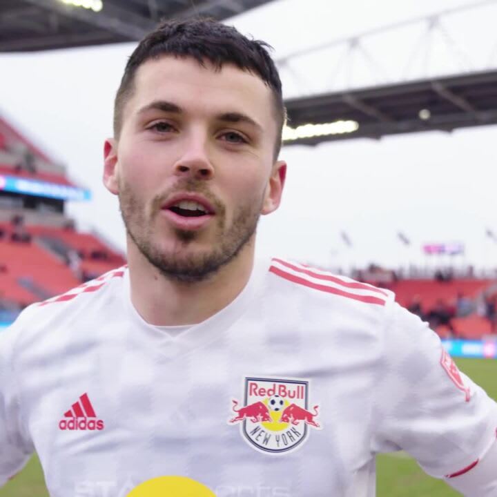 Lewis Morgan New York Red Bulls Autographed Match-Used #10 Red Jersey from  the 2022 MLS