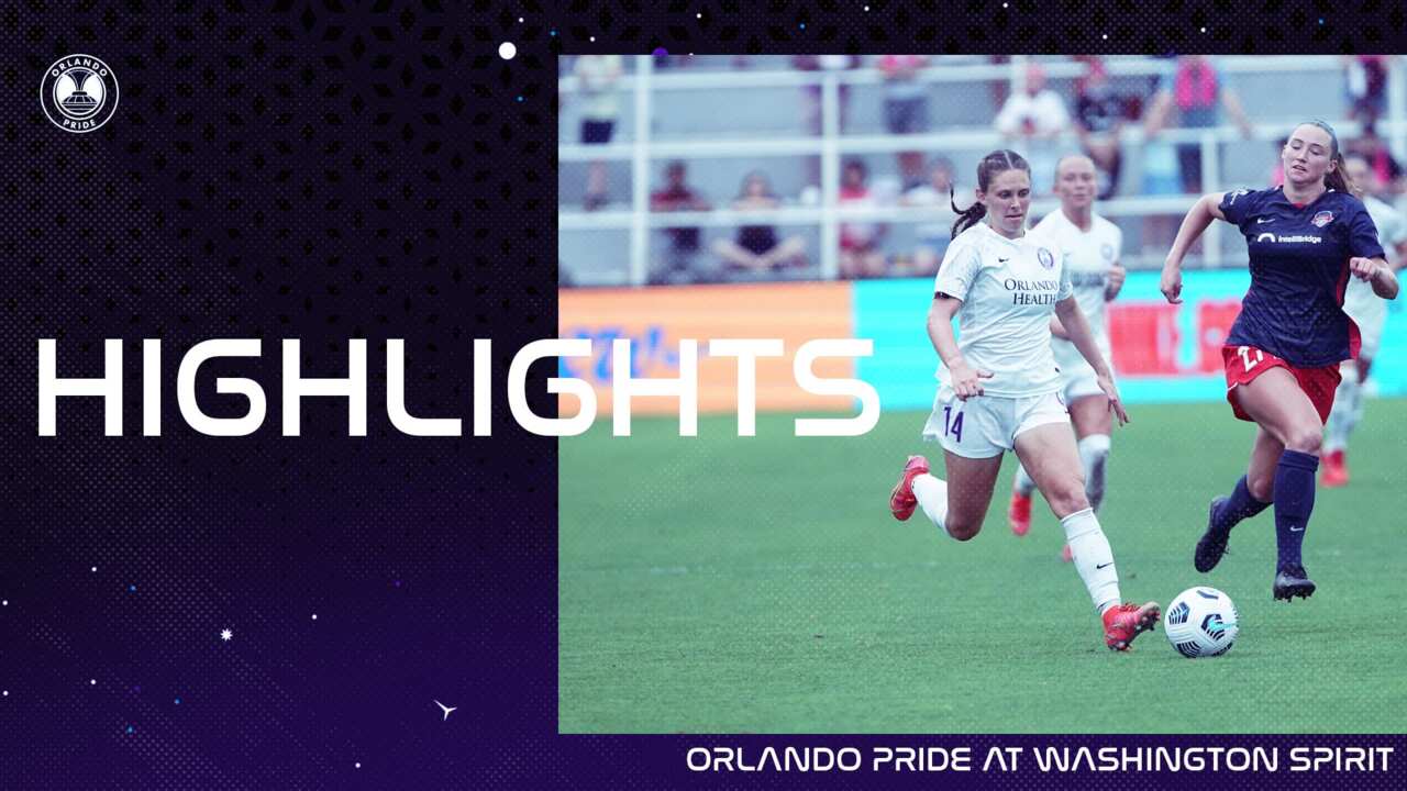 Highlights: Washington Spirit vs. Orlando Pride