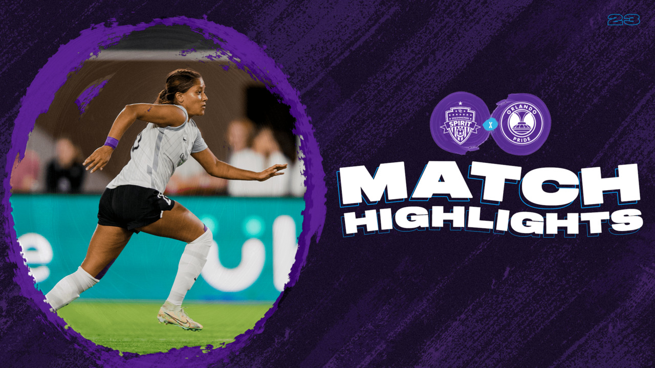 Highlights: Washington Spirit vs. Orlando Pride