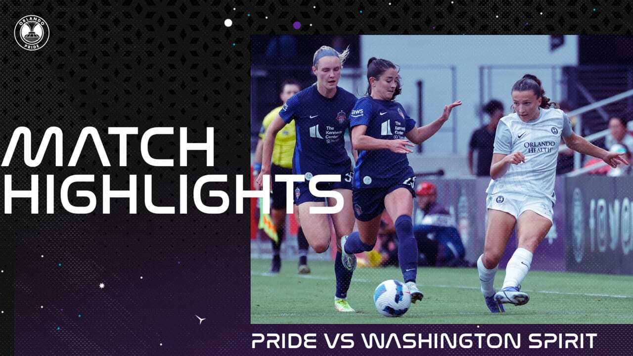 Orlando Pride vs. Washington Spirit : Extended Highlights, NWSL