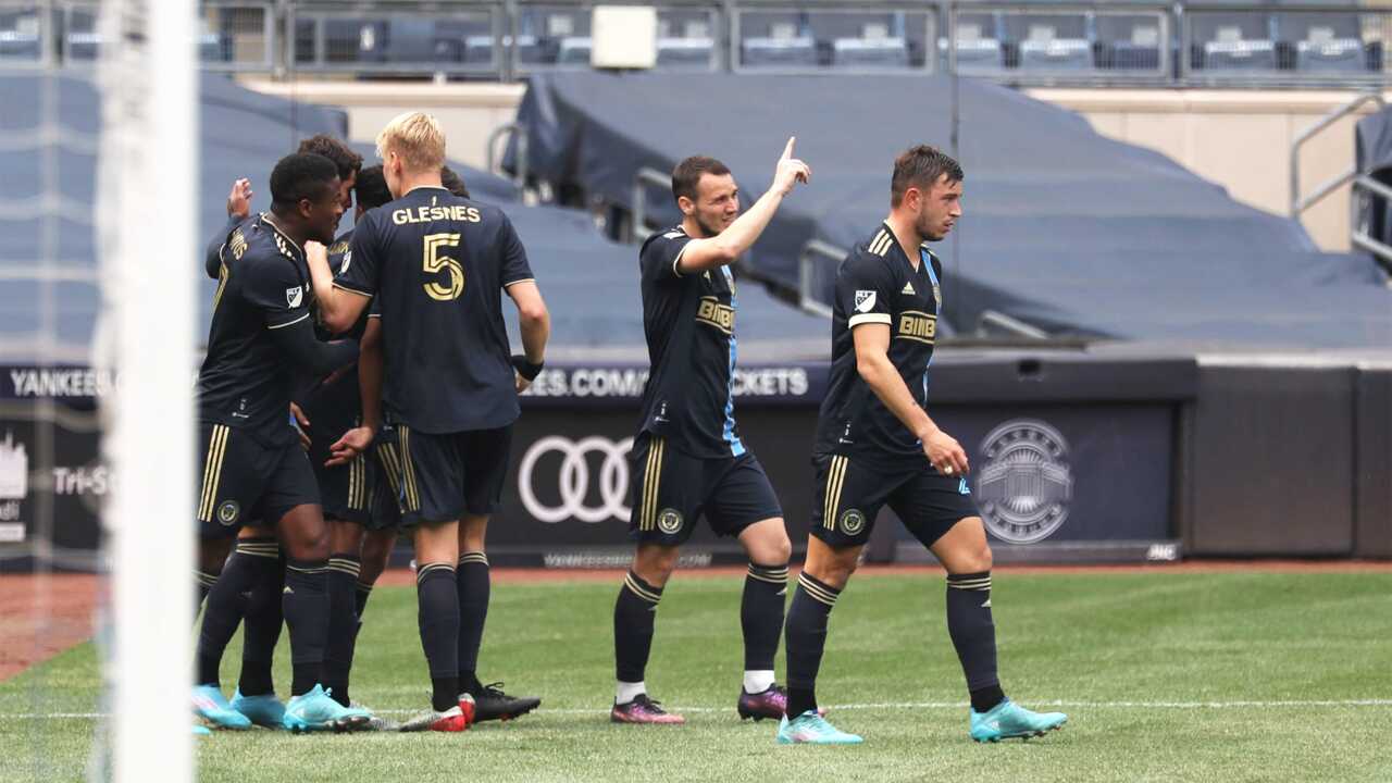 Youth Philadelphia Union ＃26 Nathan Harriel Navy Name & Number