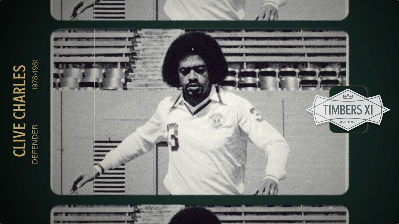 Timbers All-Time XI, presented by Toyota: Defender Clive Charles