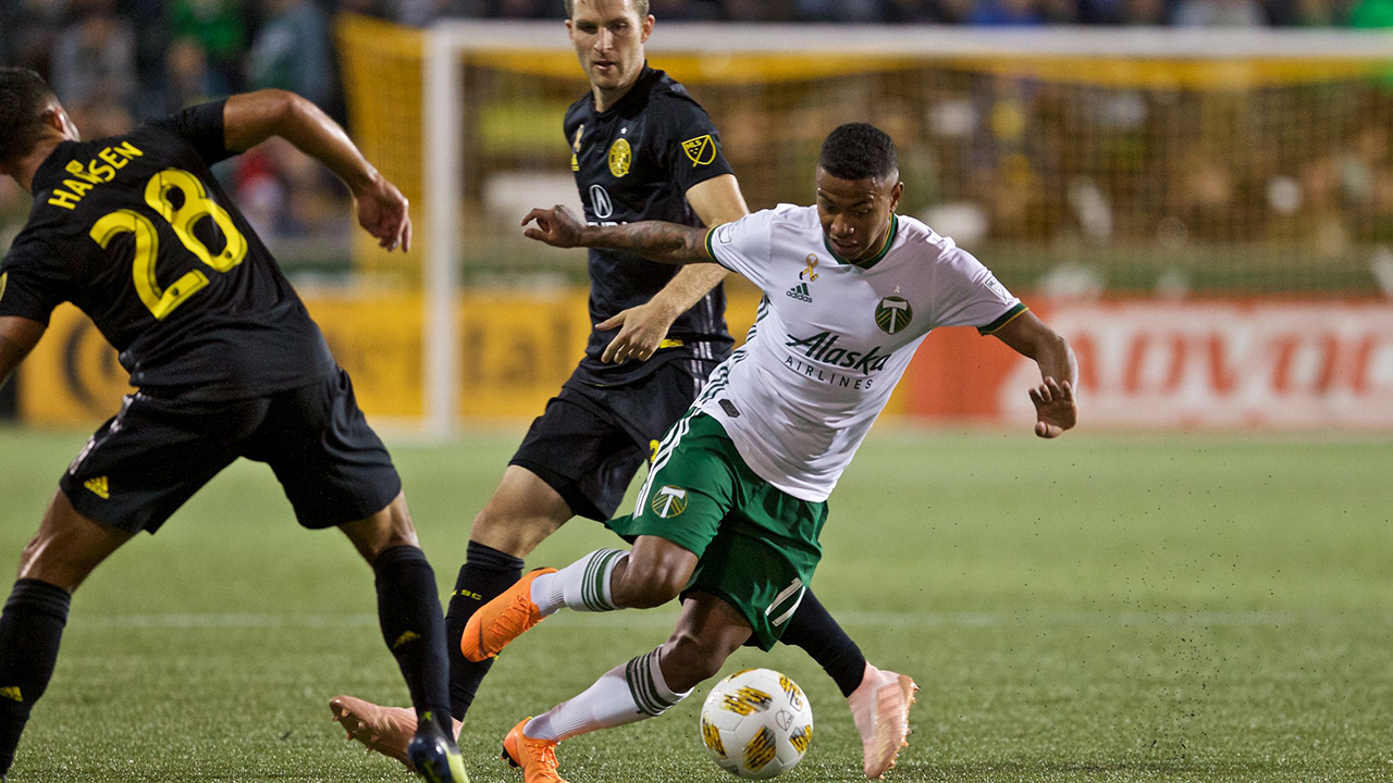 Columbus Crew concede last-minute goal in tie with Portland Timbers