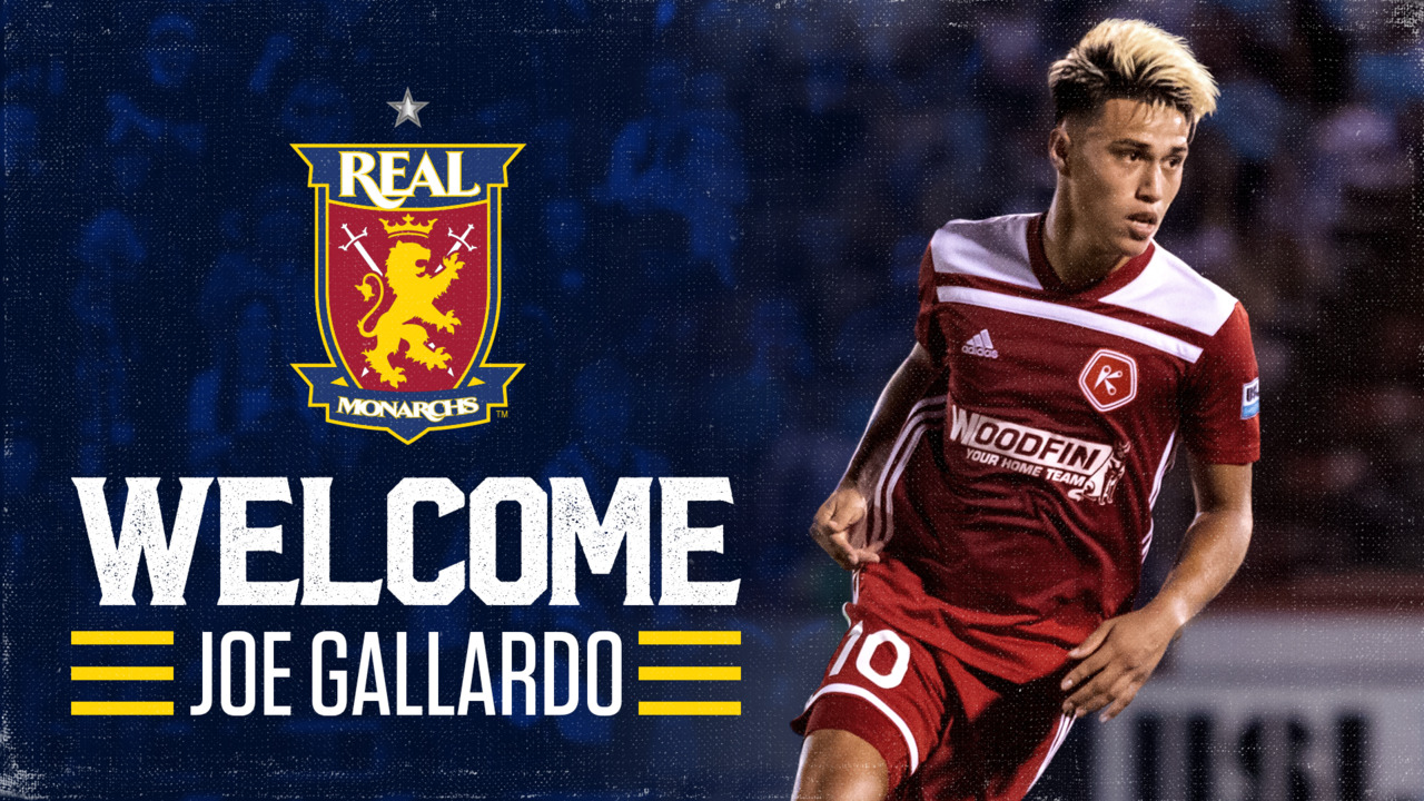 Real Monarchs SLC Signs Joe Gallardo from Richmond Kickers | Real Salt Lake