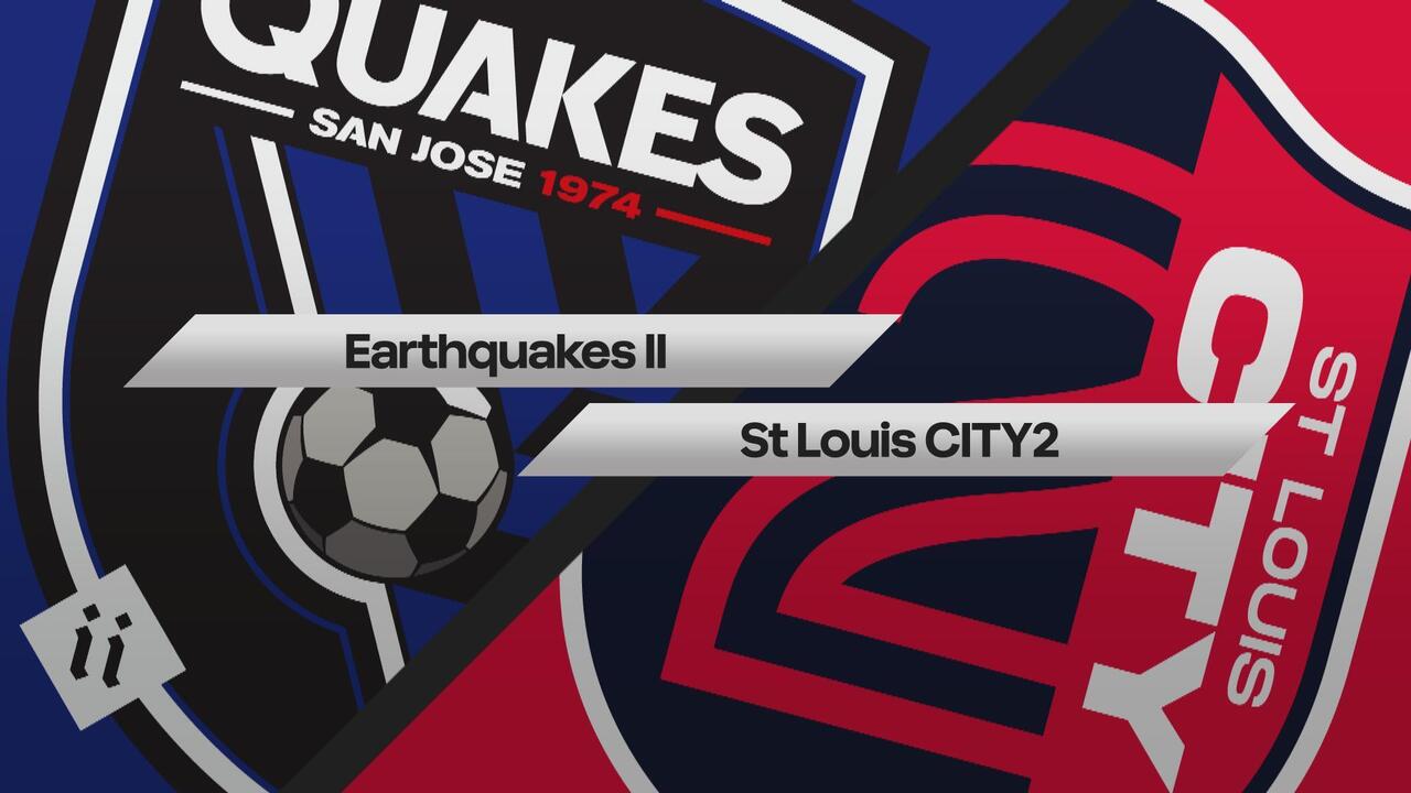 St Louis CITY2 Hosts San Jose Earthquakes II in MLS NEXT Pro Playoffs at  CITYPARK