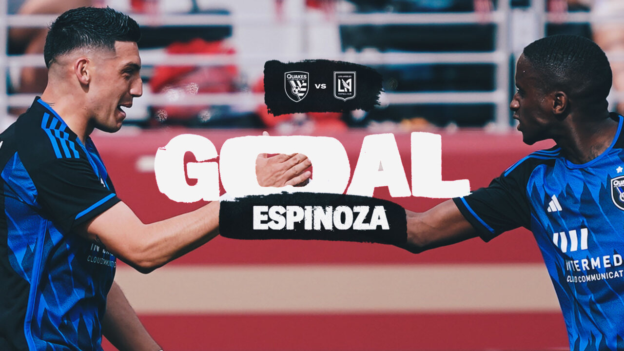 Cristian Espinoza, San Jose Earthquakes beat LAFC at Levi's Stadium